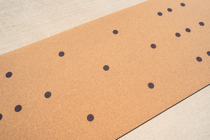 Alignment Grid Cork Yoga Mat