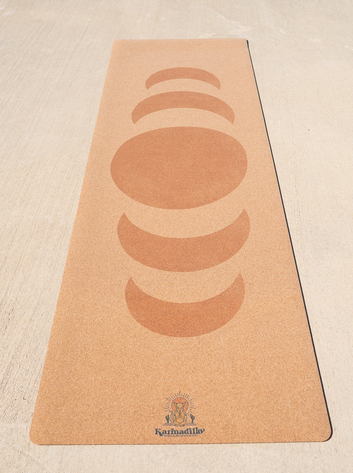 Golden Hour Cork Yoga Mat