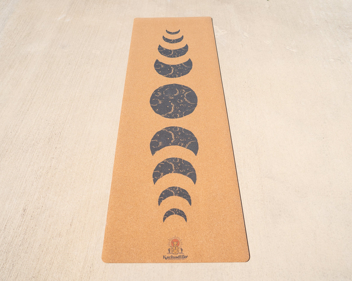 Blue Moon Cork Yoga Mat