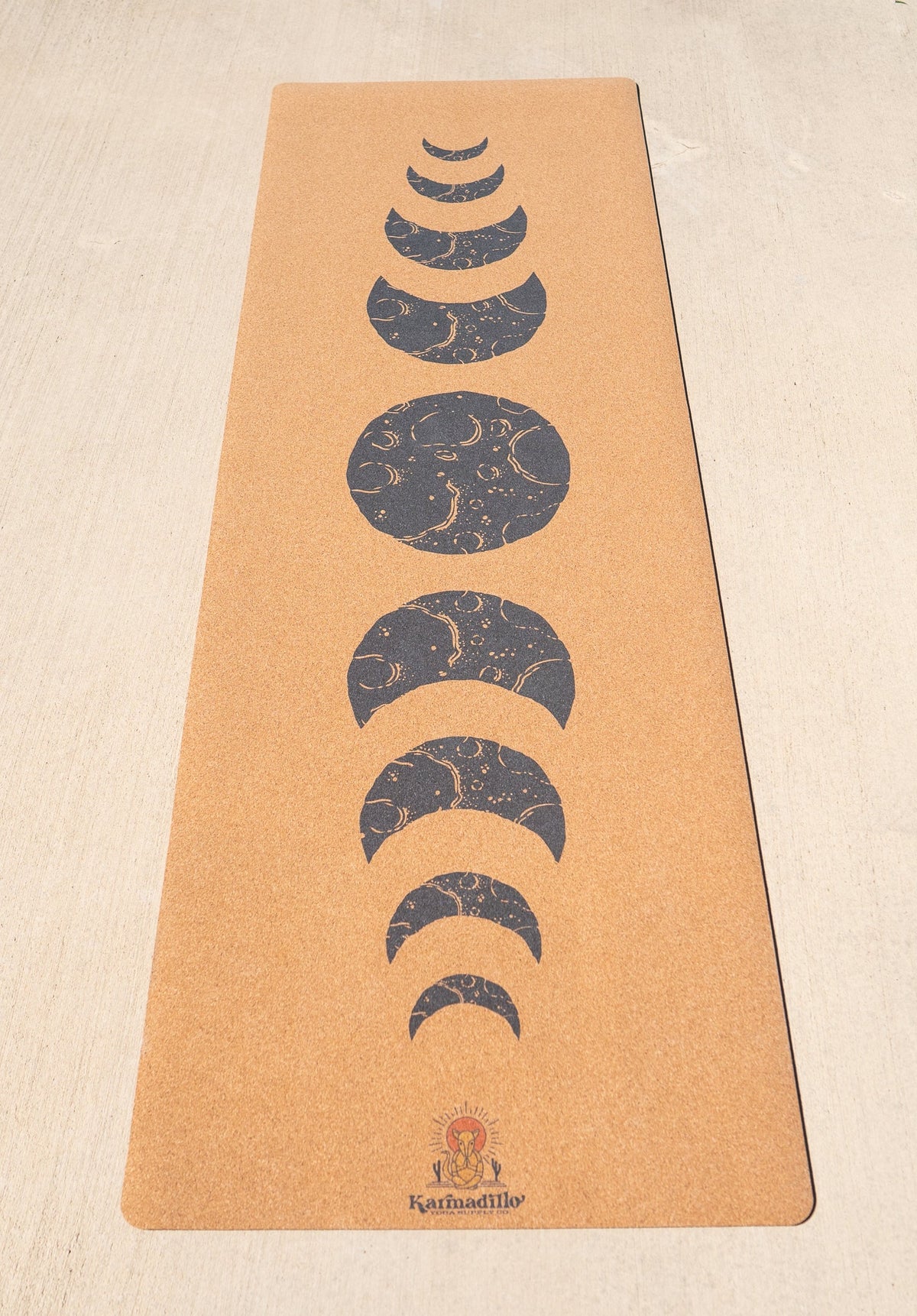 Blue Moon Cork Yoga Mat