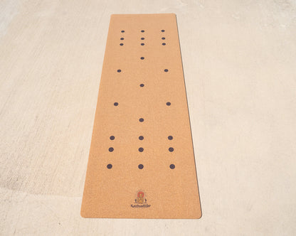 Alignment Grid Cork Yoga Mat