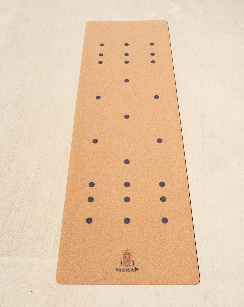 Alignment Grid Cork Yoga Mat
