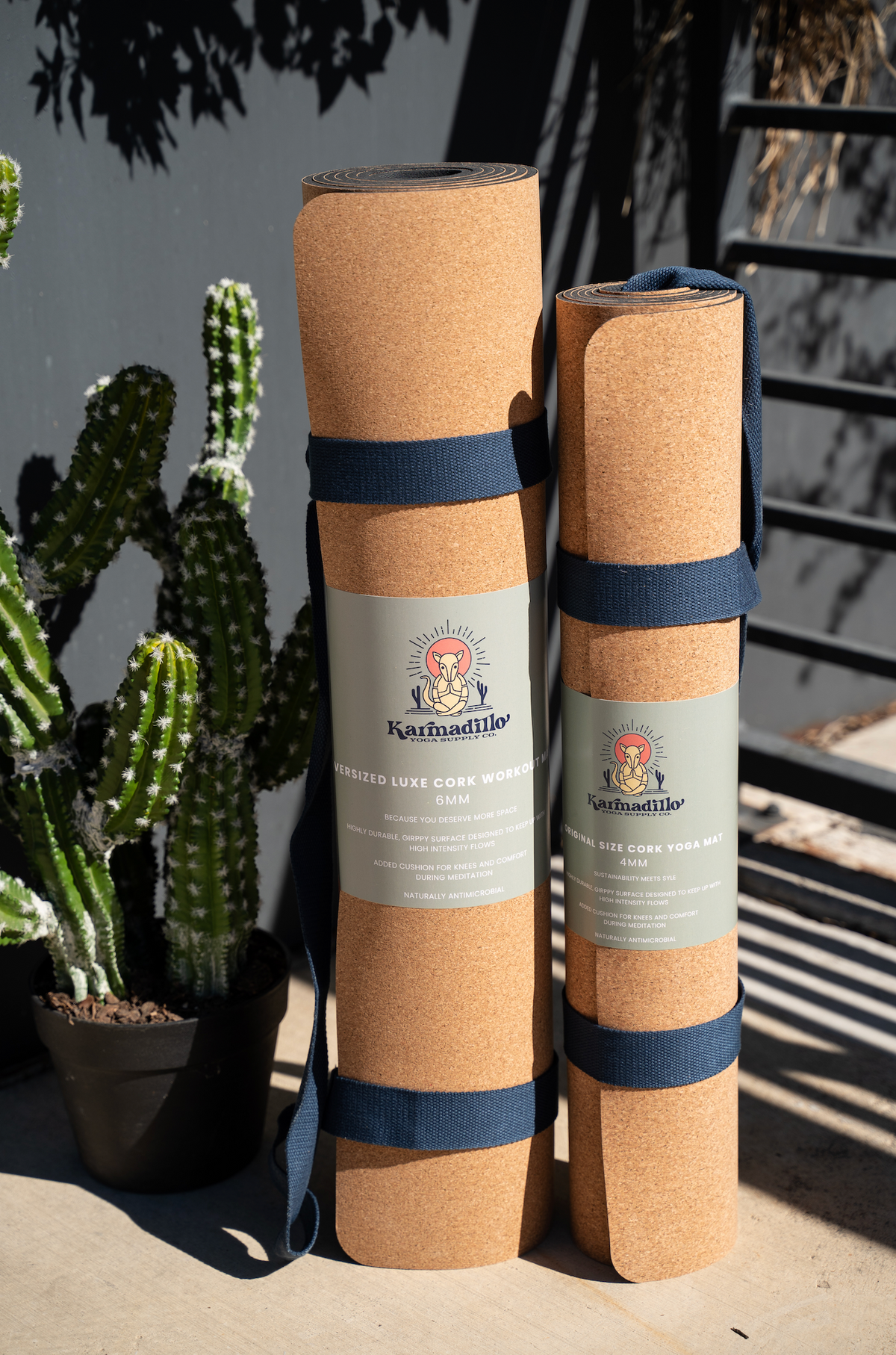 Luxe Size Cork Yoga Mat