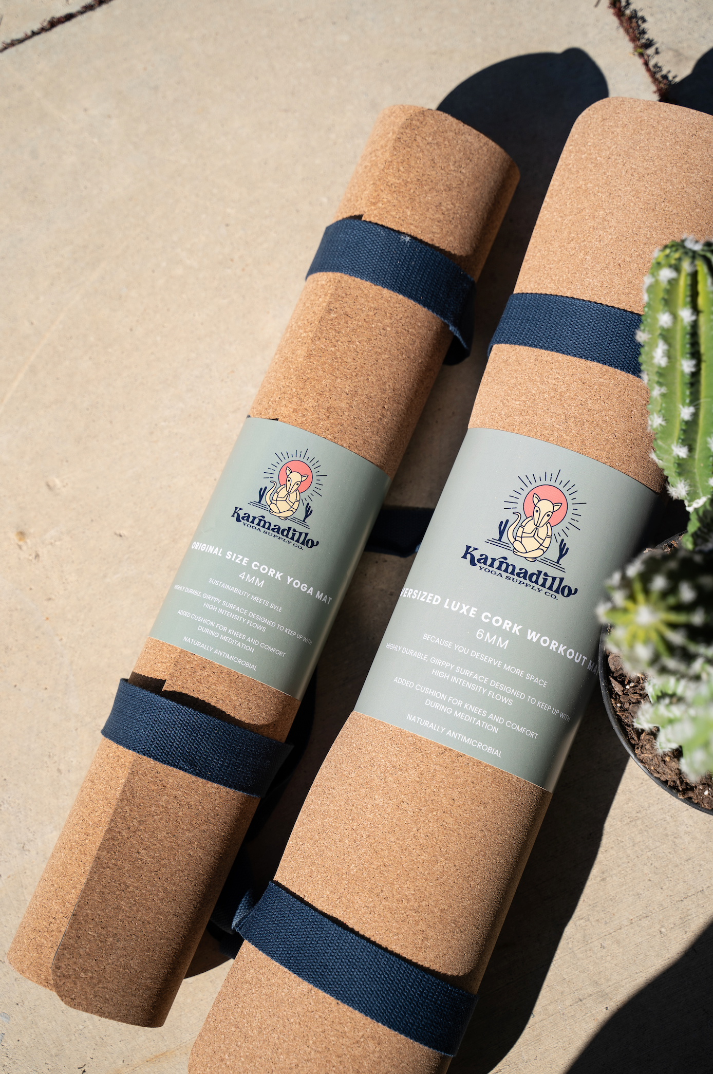 Luxe Size Cork Yoga Mat