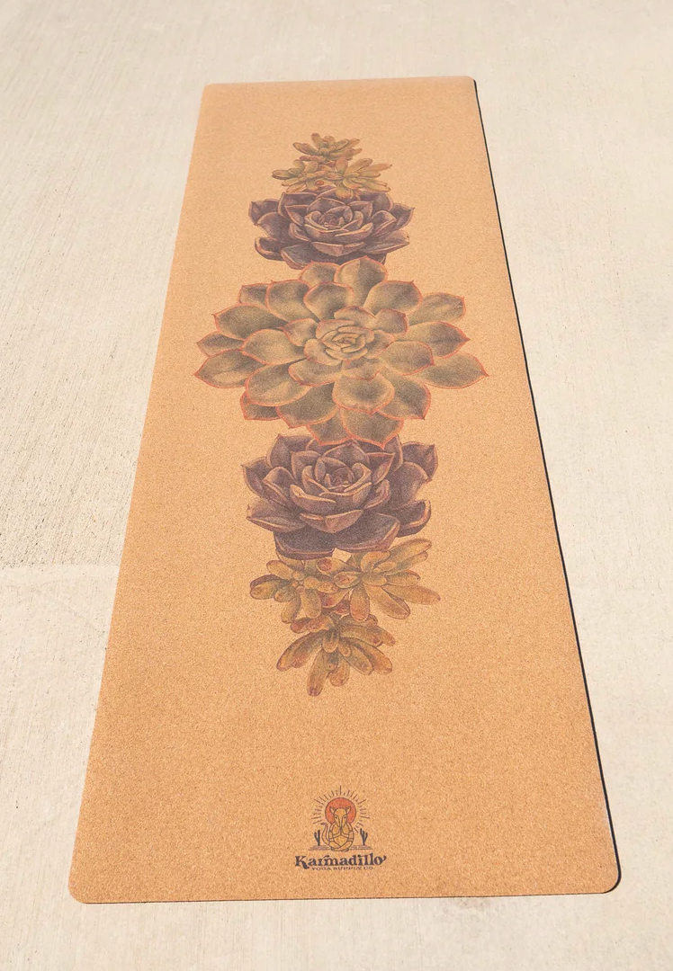 Luxe Size Cork Yoga Mat